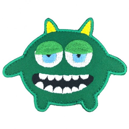 Monsterko zelený 9 cm x 7,5 cm